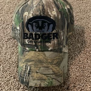 NWOT Camo Badger Hat!